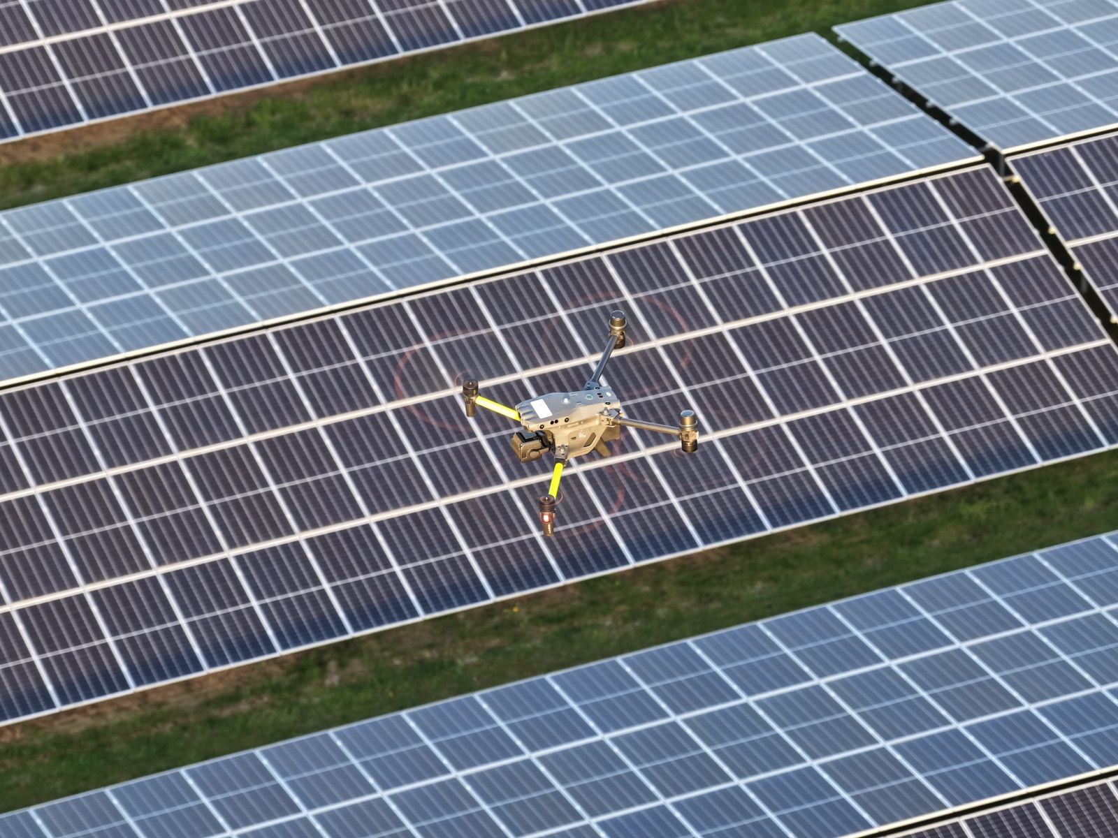Befliegung eines Solarparks