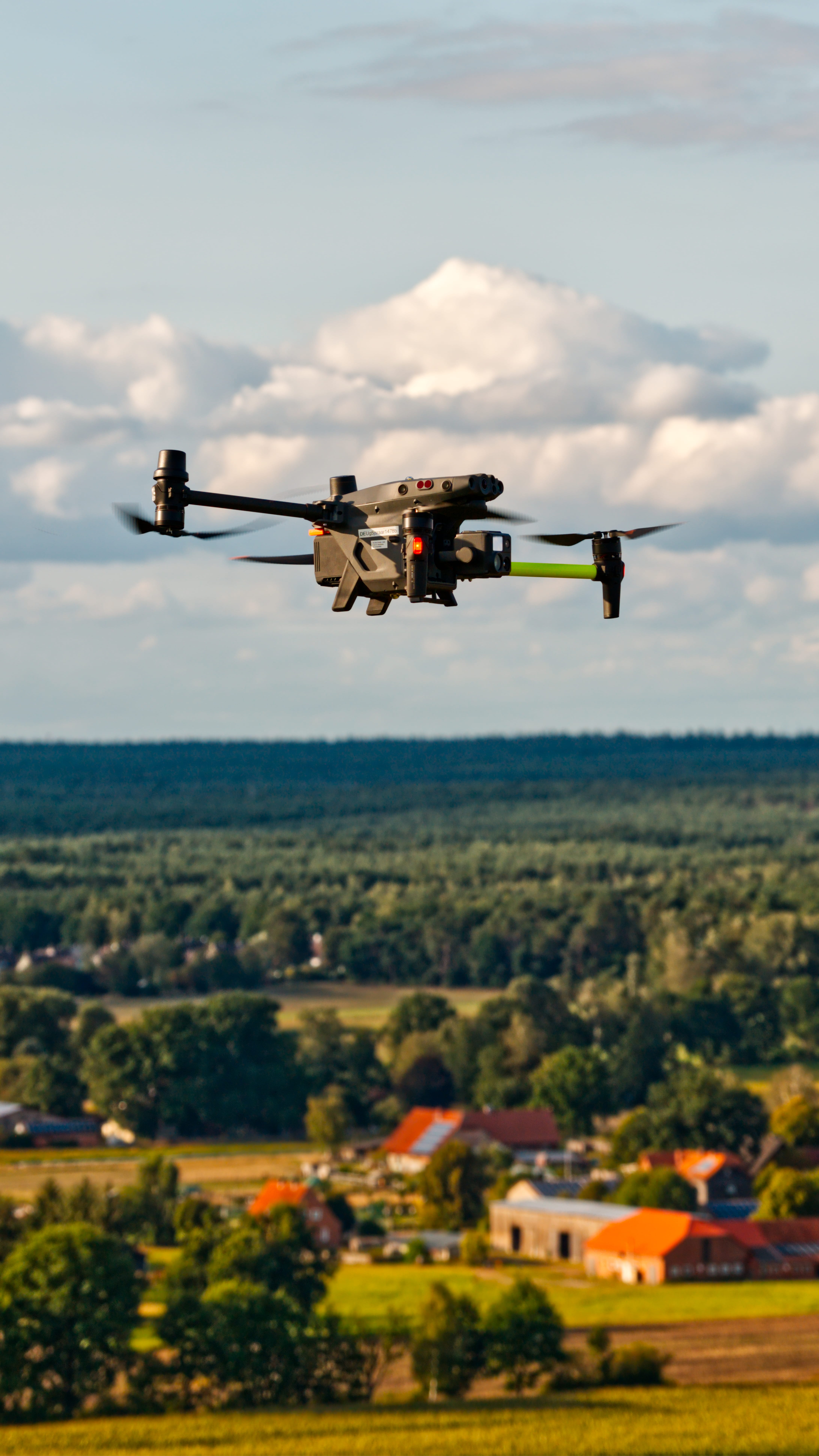Drohnentechnologie im Einsatz